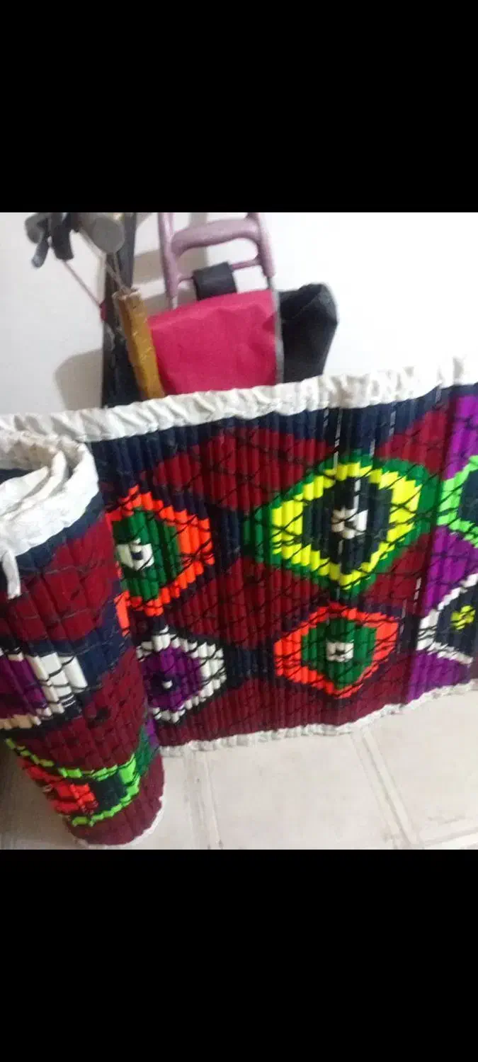 چیت|گلیم، جاجیم، گبه|ساوه, |دیوار