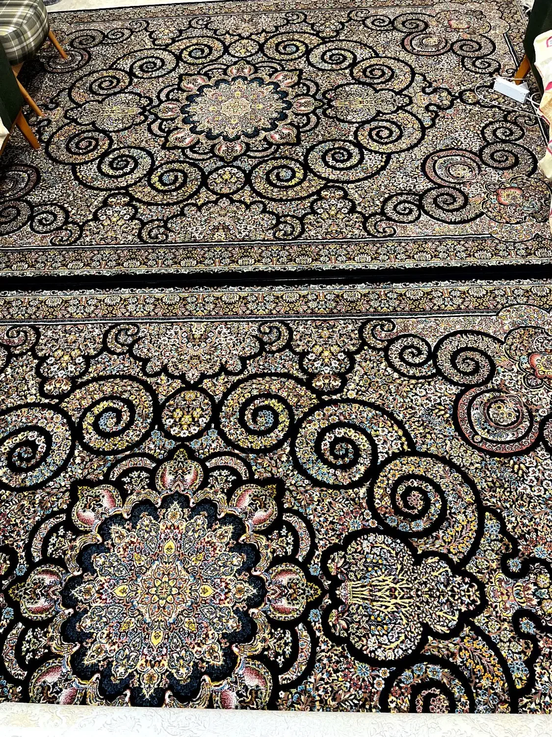 فروش دوعدد فرش ۹ متری در حد نو|فرش|صومعه‌سرا, |دیوار