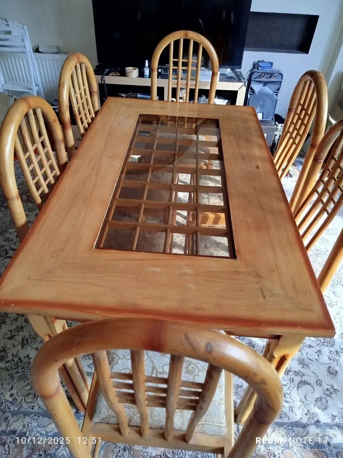 میز ناهارخوری|میز و صندلی غذاخوری|شاهینشهر, طالقانی|دیوار