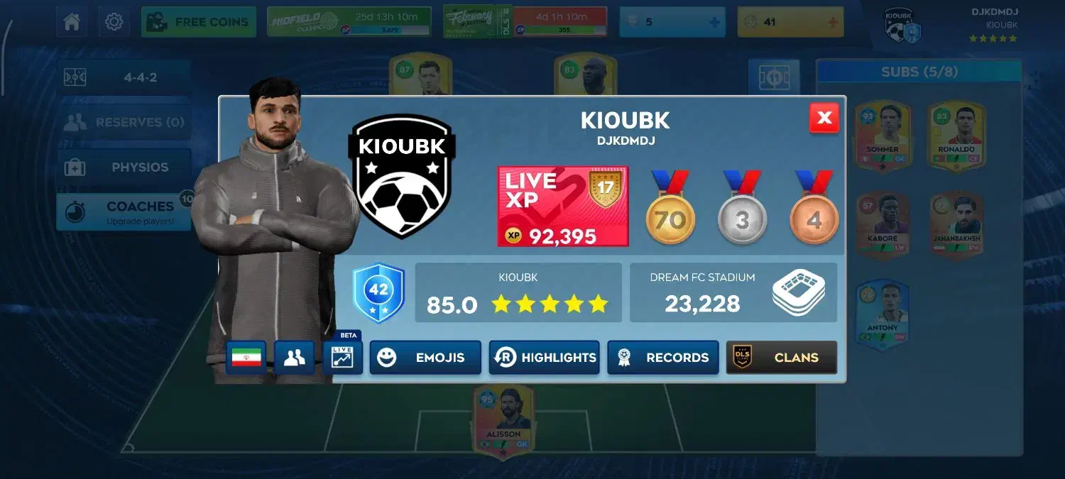 اکانت دریم لیگ|کنسول، بازی ویدئویی و آنلاین|مشهد, یاس|دیوار