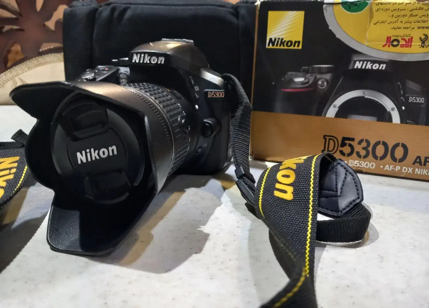 دوربین حرفه ای (۵۳۰۰ nikon)|دوربین عکاسی و فیلم‌برداری|شیراز, گلدشت معالی‌آباد|دیوار