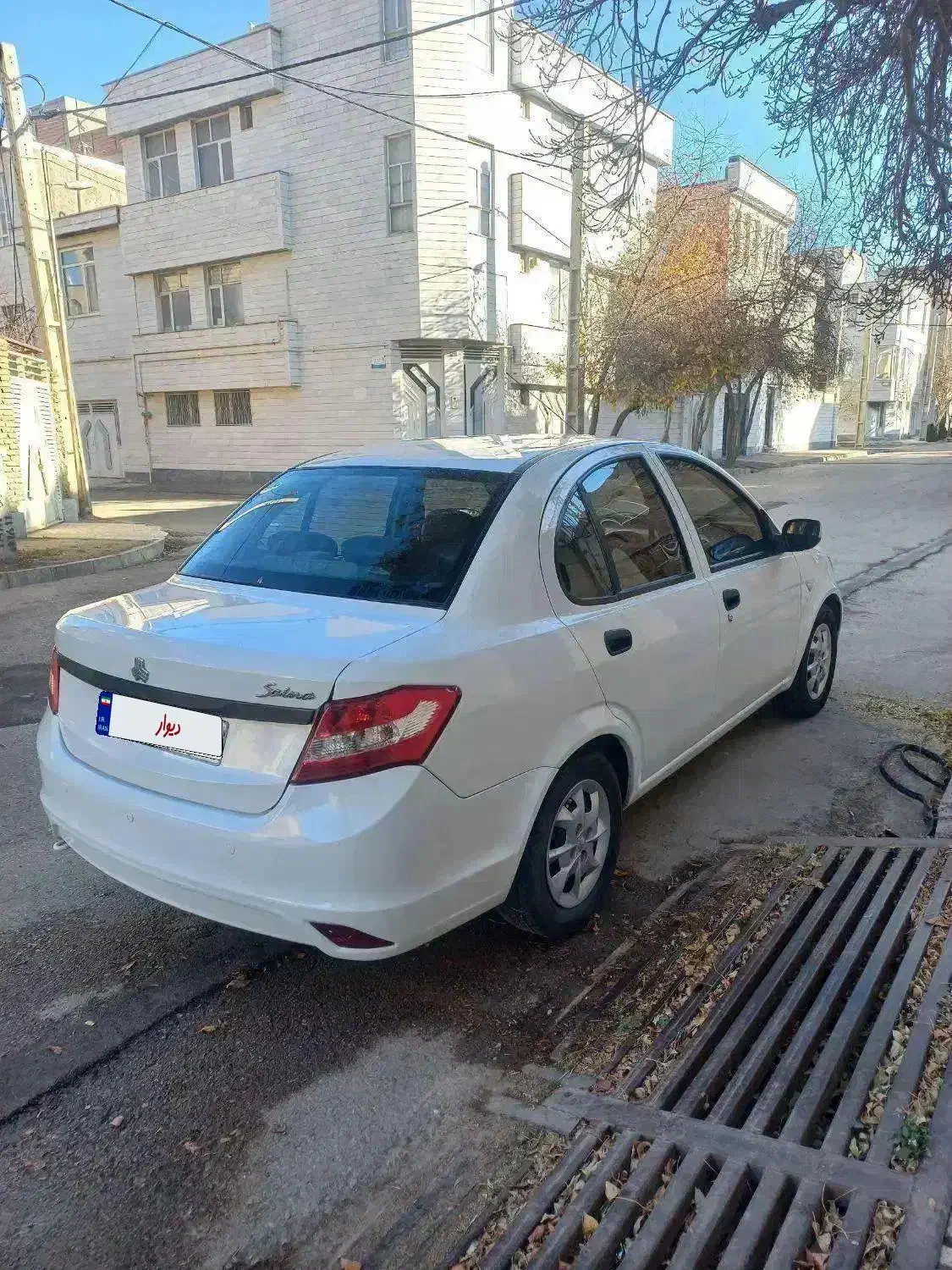 ساینا 1400 بیرنگ بدون ترک|خودرو سواری و وانت|اردبیل, |دیوار