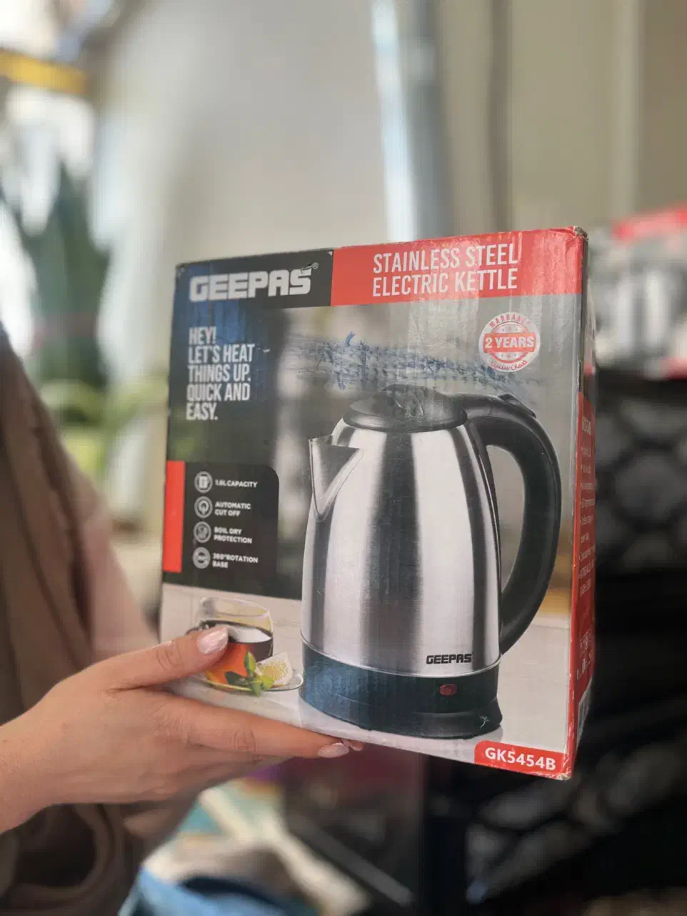 کتری برقی وارداتی|سماور، چای‌ساز، قهوه‌ساز|نیشابور, عطار|دیوار