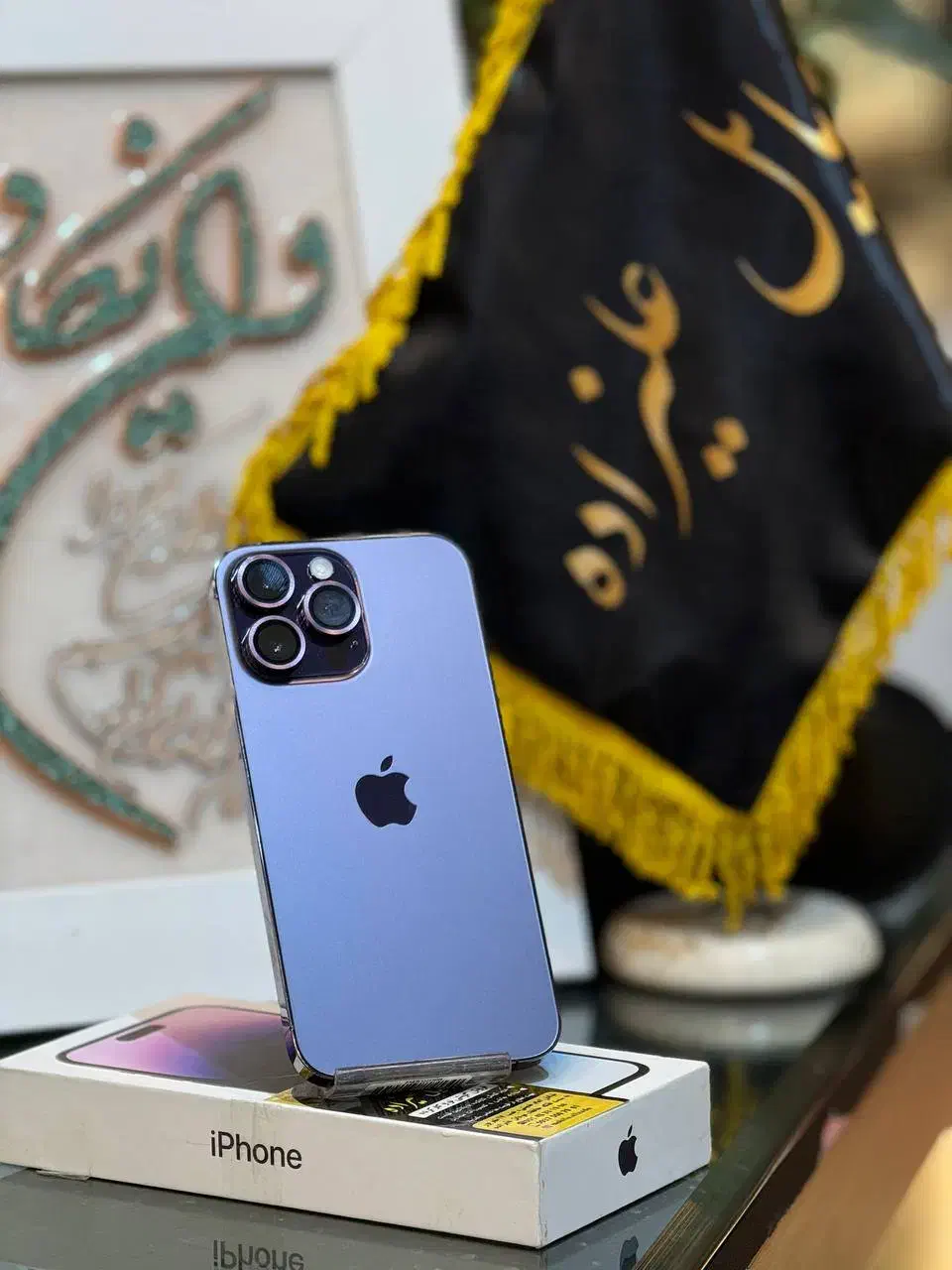 iphone 14 promax حافظه 256 باتری 100|موبایل|نیشابور, امام خمینی|دیوار