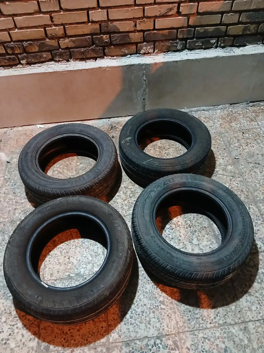 چهار حلقه لاستیکه 15|قطعات یدکی و لوازم جانبی|کارون, |دیوار