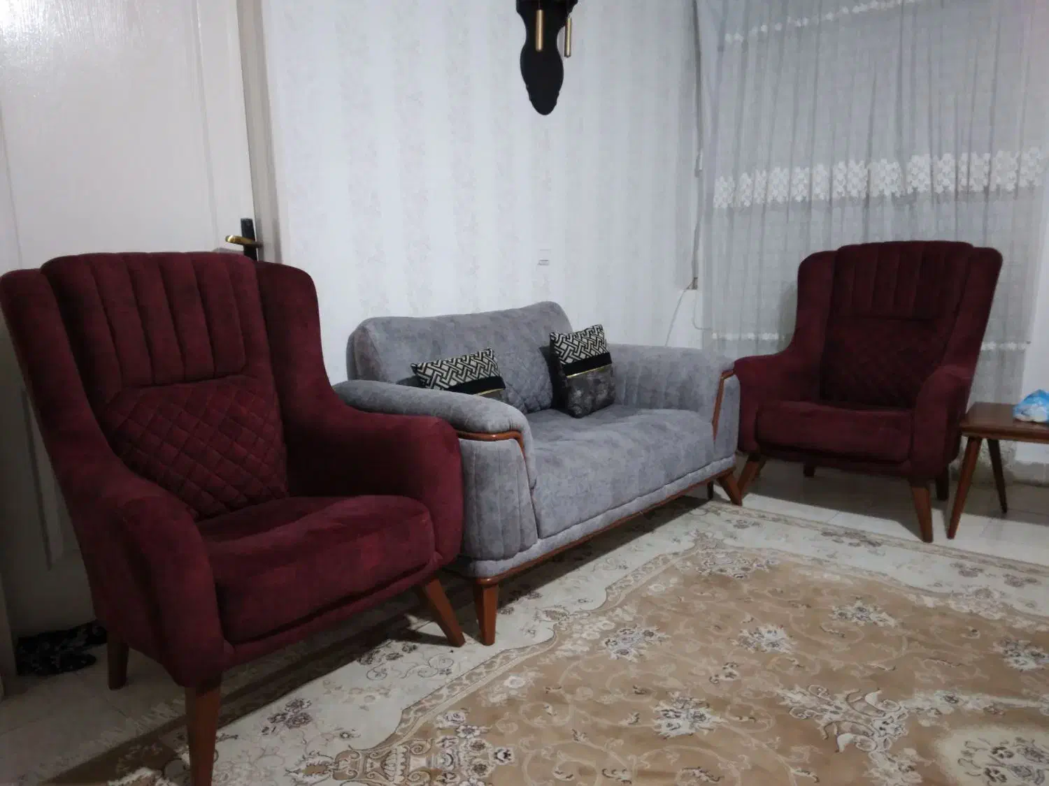 مبل ۷ نفره|مبلمان خانگی و میز عسلی|محمدیه-قزوین, |دیوار