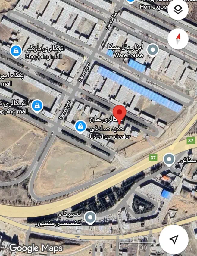 زمین نمایشگاه اتومبیل صنوف|فروش مغازه و غرفه|خرمآباد, |دیوار