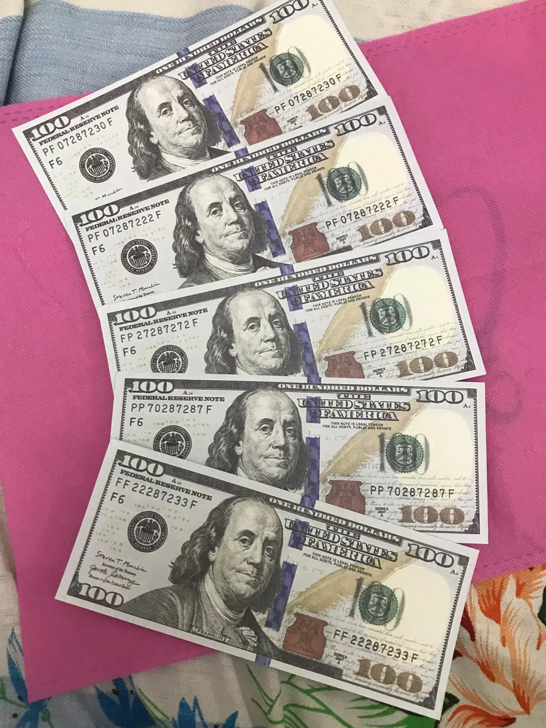 ۴بسته‌اسکناس دلار سینمایی|کلکسیون سکه، تمبر، اسکناس|تهران, سیمای ایران|دیوار