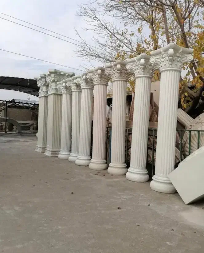 ستون پیش ساخته و سرستون مدل کله قوچی و نگین دار|مصالح و تجهیزات ساختمان|هشتگرد, شهرک آرتیمان|دیوار