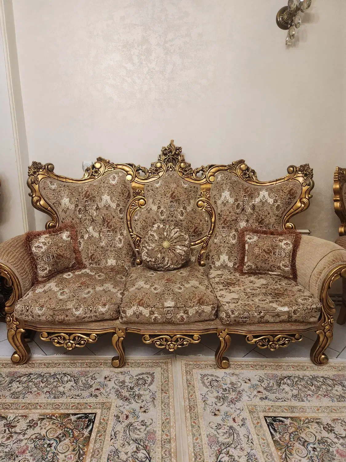 مبلمان نه نفره|مبلمان خانگی و میز عسلی|تهران, سازمان برنامه جنوبی|دیوار