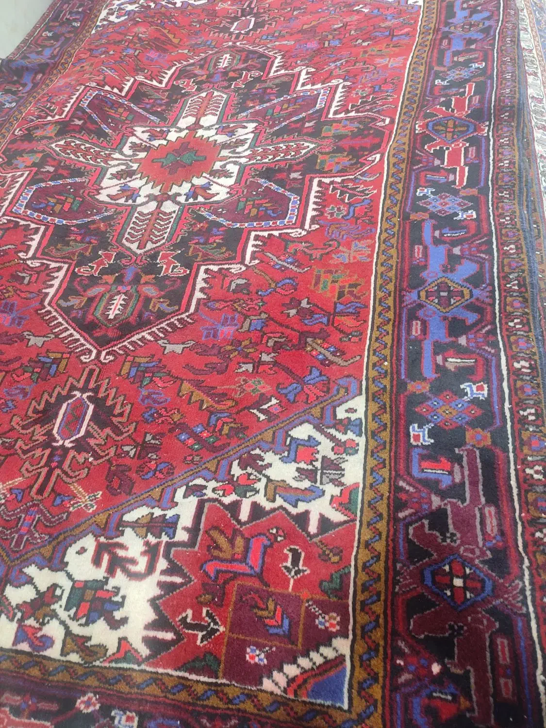 فرش دستباف کارکرده ۶متری|فرش|تبریز, |دیوار