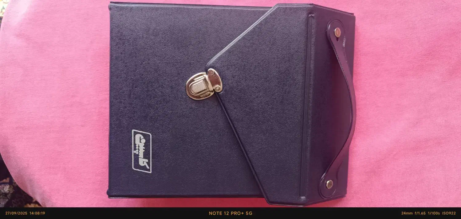 کیف اصلی پهلوی صفحه گرام چهل پنج دور|کلکسیون اشیاء عتیقه|اصفهان, کوی امیریه|دیوار