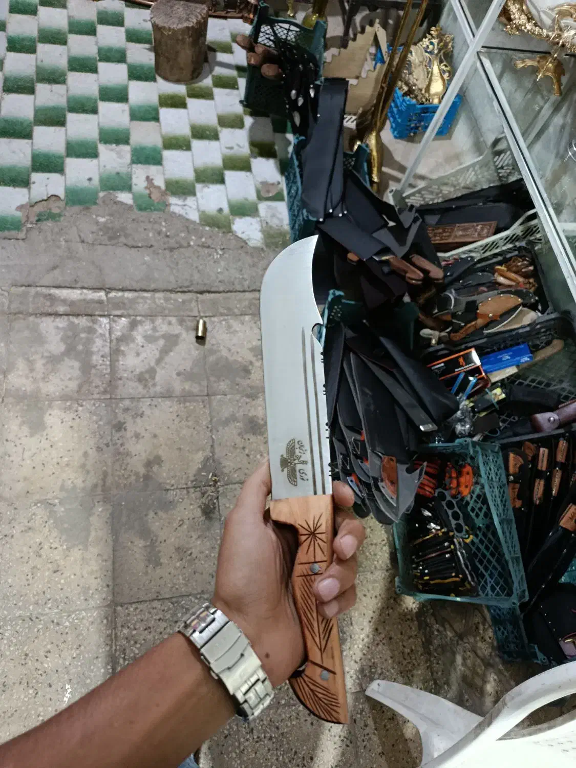 چاقو.|کوهنوردی و کمپینگ|خرمدره, |دیوار