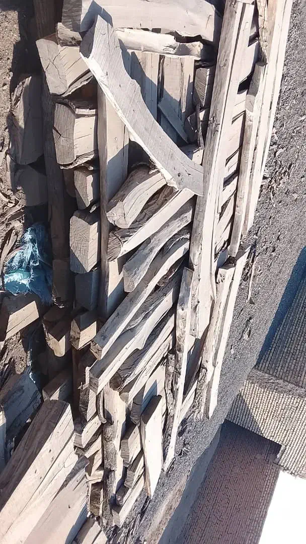 فروش چوب گردو خشک و بدون پوسیدگی|عمده‌فروشی|مهریز, |دیوار