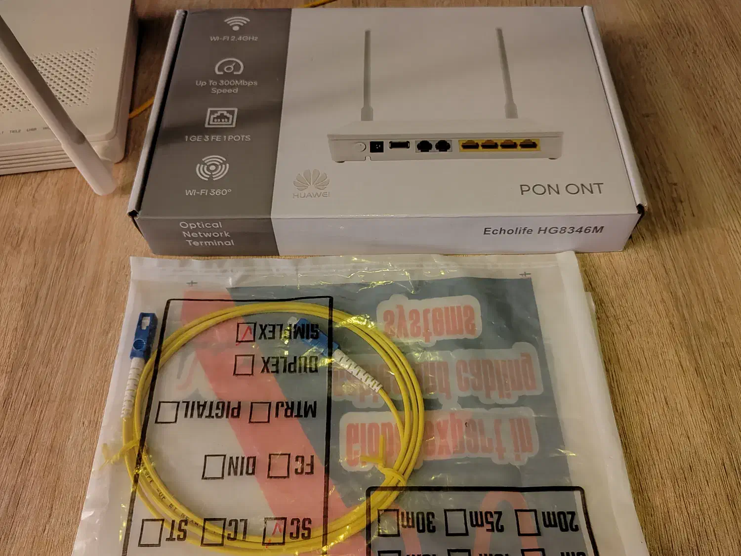 مودم فیبرنوری هوآوی|مودم و تجهیزات شبکه|مشهد, رضاشهر|دیوار