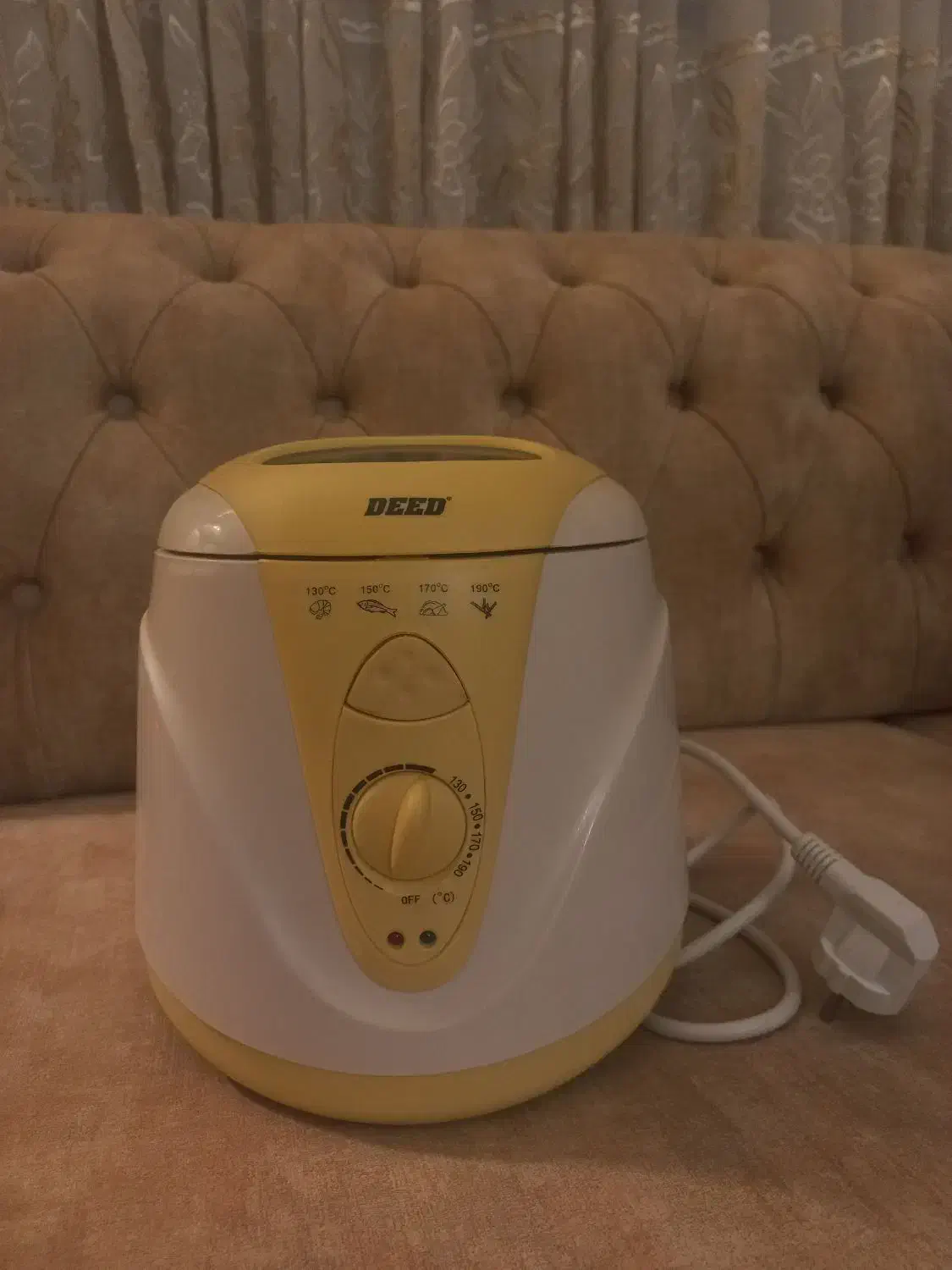 فروش فوری مینی سرخ کن یک لیتری deed با تخفیف|اجاق گاز و لوازم برقی پخت‌وپز|لاهیجان, حاجی آباد|دیوار