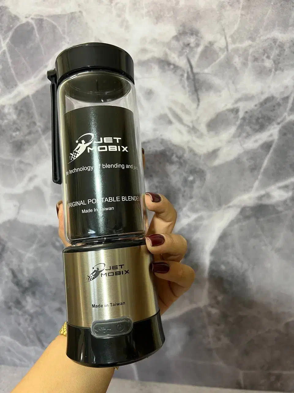 شیکر جت موبیکس مدل 12Pro Max گنجایش 0.45 لیتر|خردکن، آسیاب، غذاساز|شیراز, شاهچراغ|دیوار