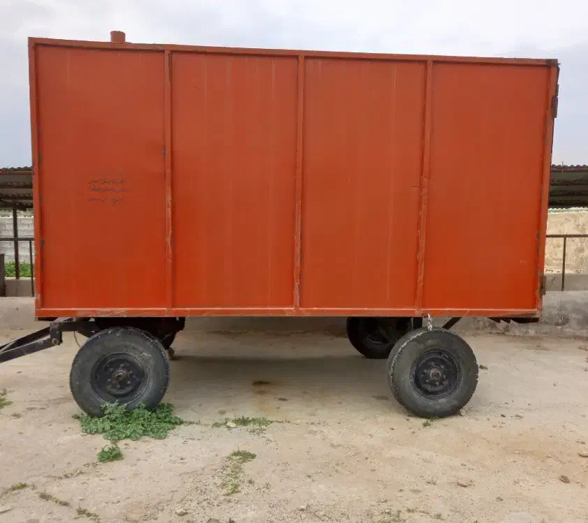 تریلی چهار چرخ کاه کوب|ماشینآلات صنعتی|بهبهان, |دیوار