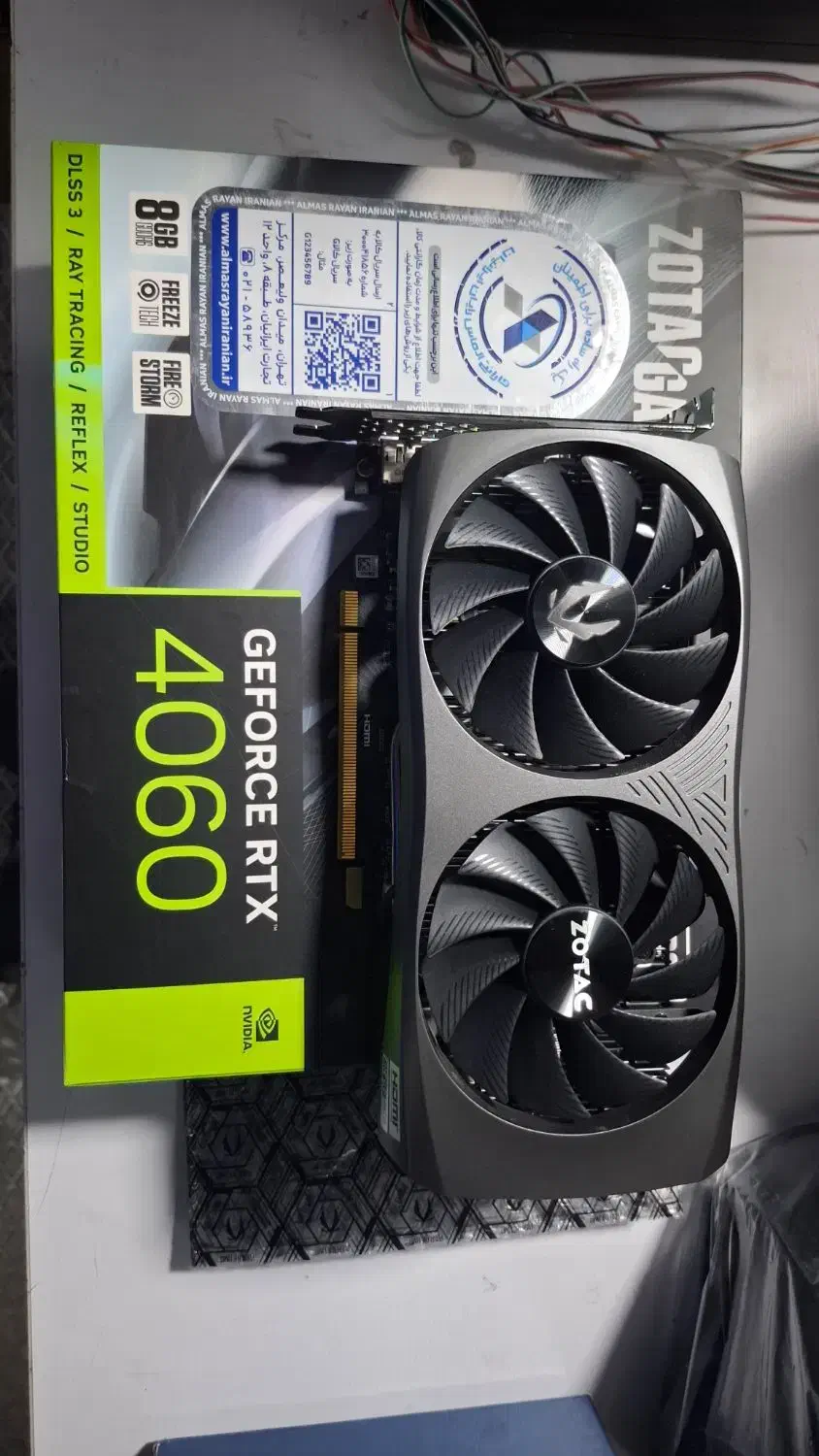 کارت گرافیک 4060 ۸ گیگ زوتک با گارانتی|قطعات و لوازم جانبی رایانه|تهران, تهرانپارس غربی|دیوار