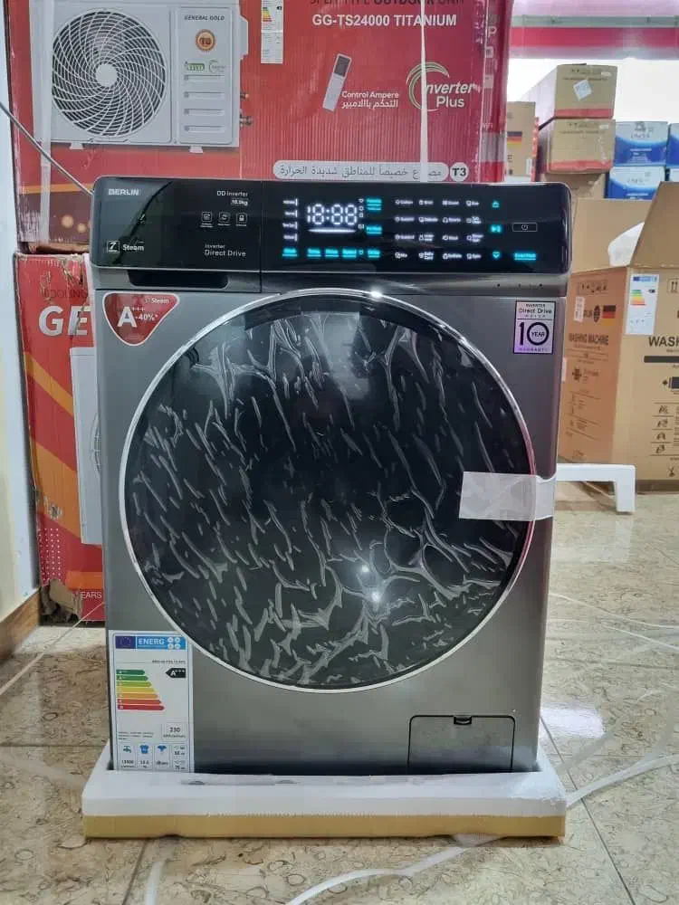 لباسشویی برلین ۱۰.۵ کیلویی|ماشین لباسشویی و خشک‌کن لباس|محمدیه-قزوین, |دیوار