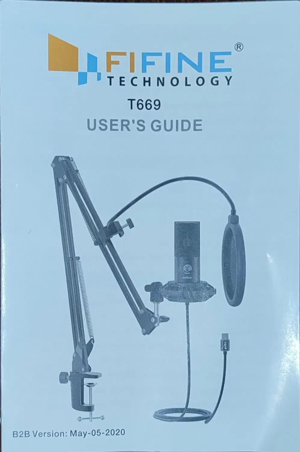 میکروفون حرفه ای FIFINE USB|سیستم صوتی خانگی|رامهرمز, |دیوار