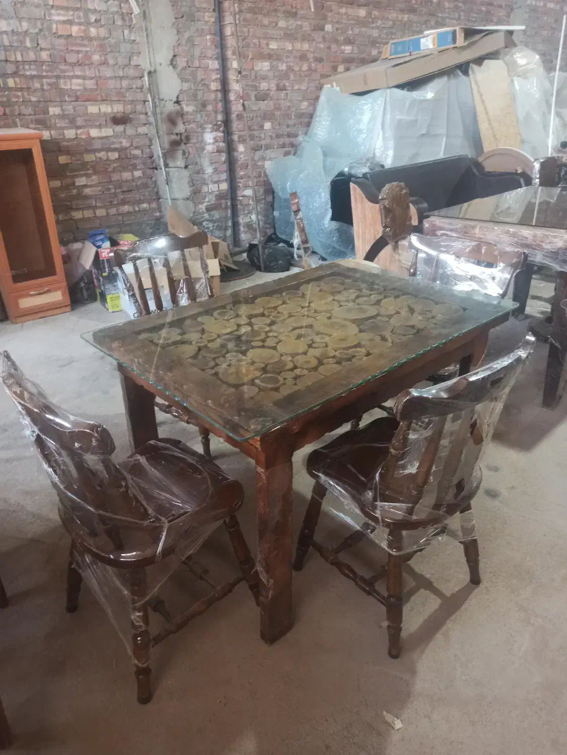 نهارخوری چهار نفره|میز و صندلی غذاخوری|بوکان, |دیوار