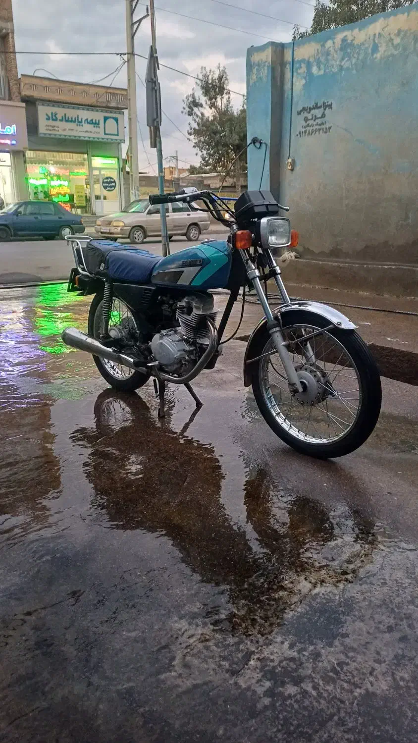 موتور هندا 125 مزایده مدل 87|موتورسیکلت|پارس‌آباد, |دیوار