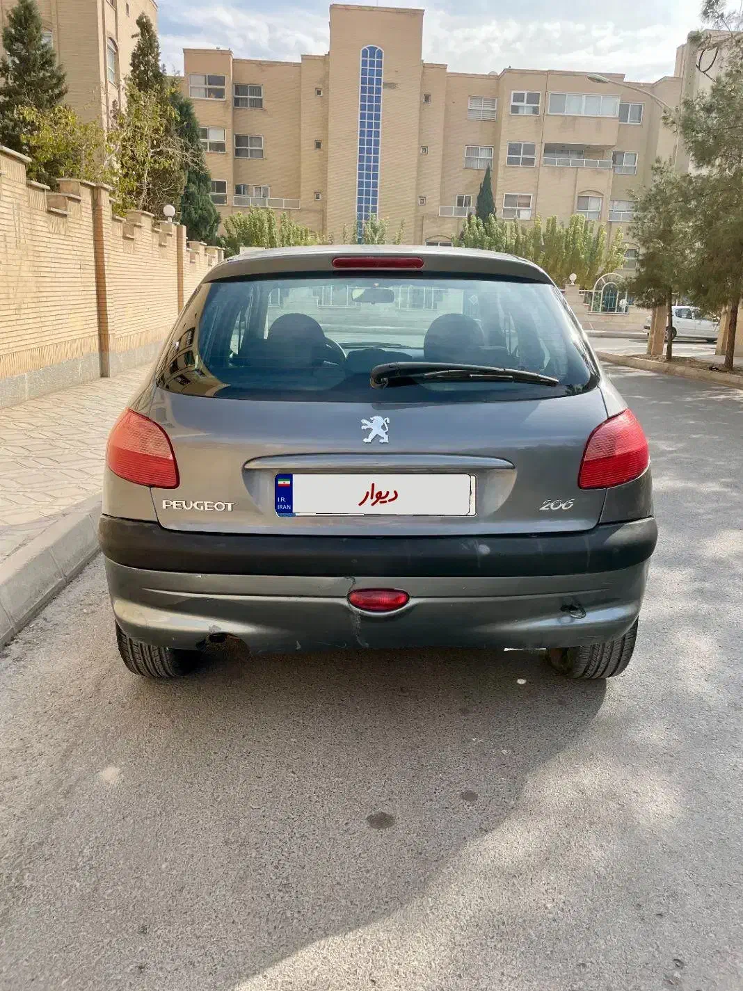 پژو 206 تیپ 2|خودرو سواری و وانت|اصفهان, سپاهانشهر|دیوار