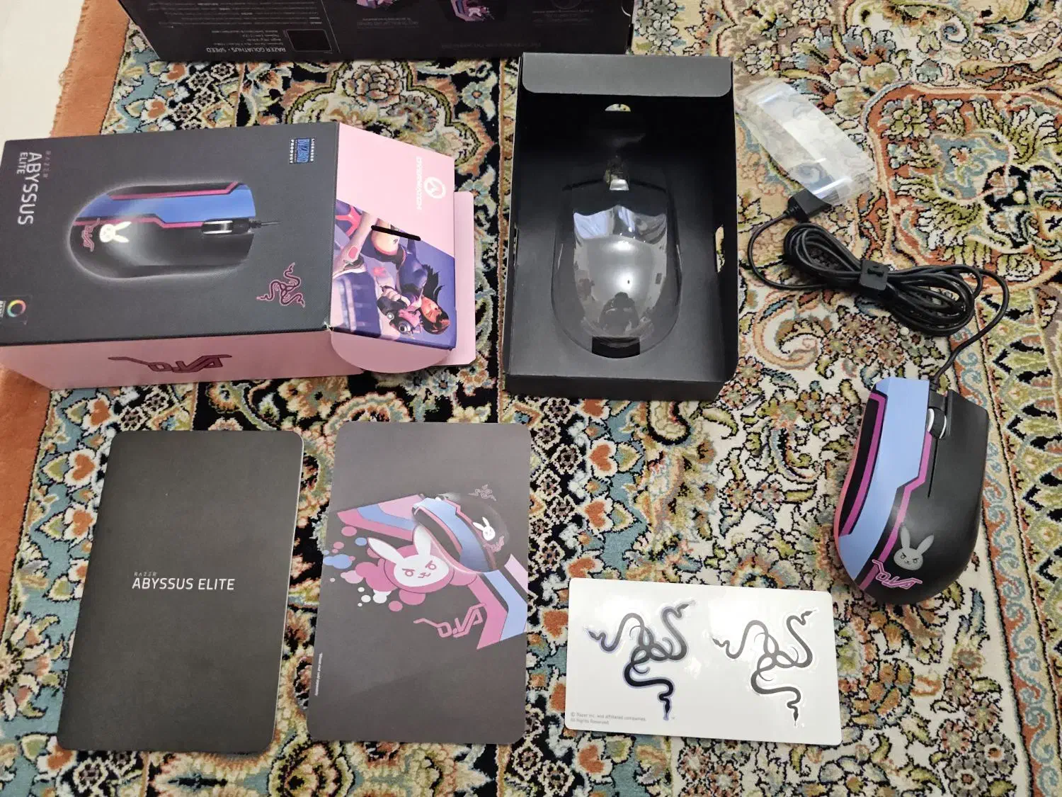 ست موس و موس پد رسمی ریزر و بلیزارد|قطعات و لوازم جانبی رایانه|تهران, فدک|دیوار