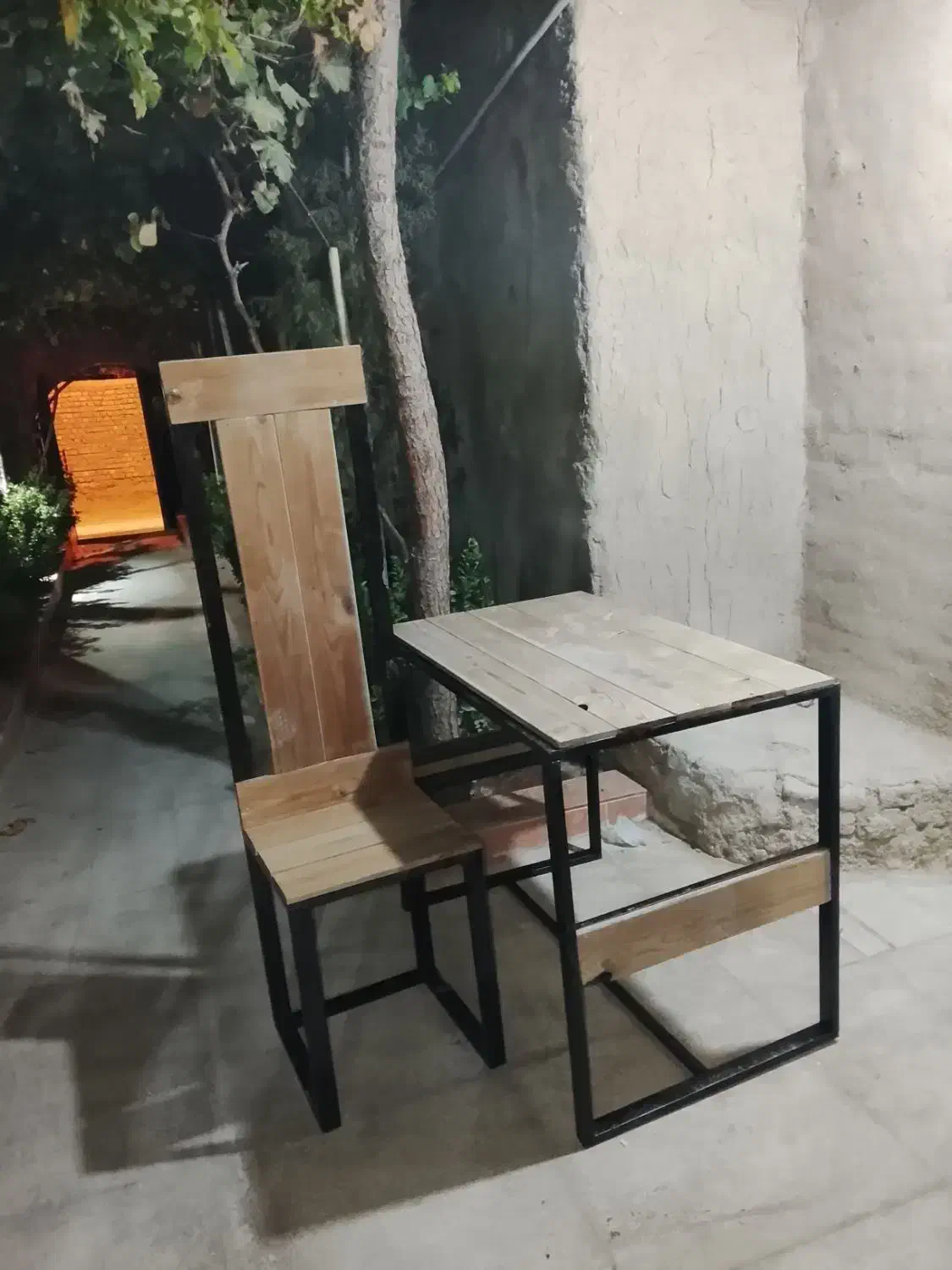 میز و صندلی غذا خوری و باغی|میز و صندلی غذاخوری|خمین, |دیوار