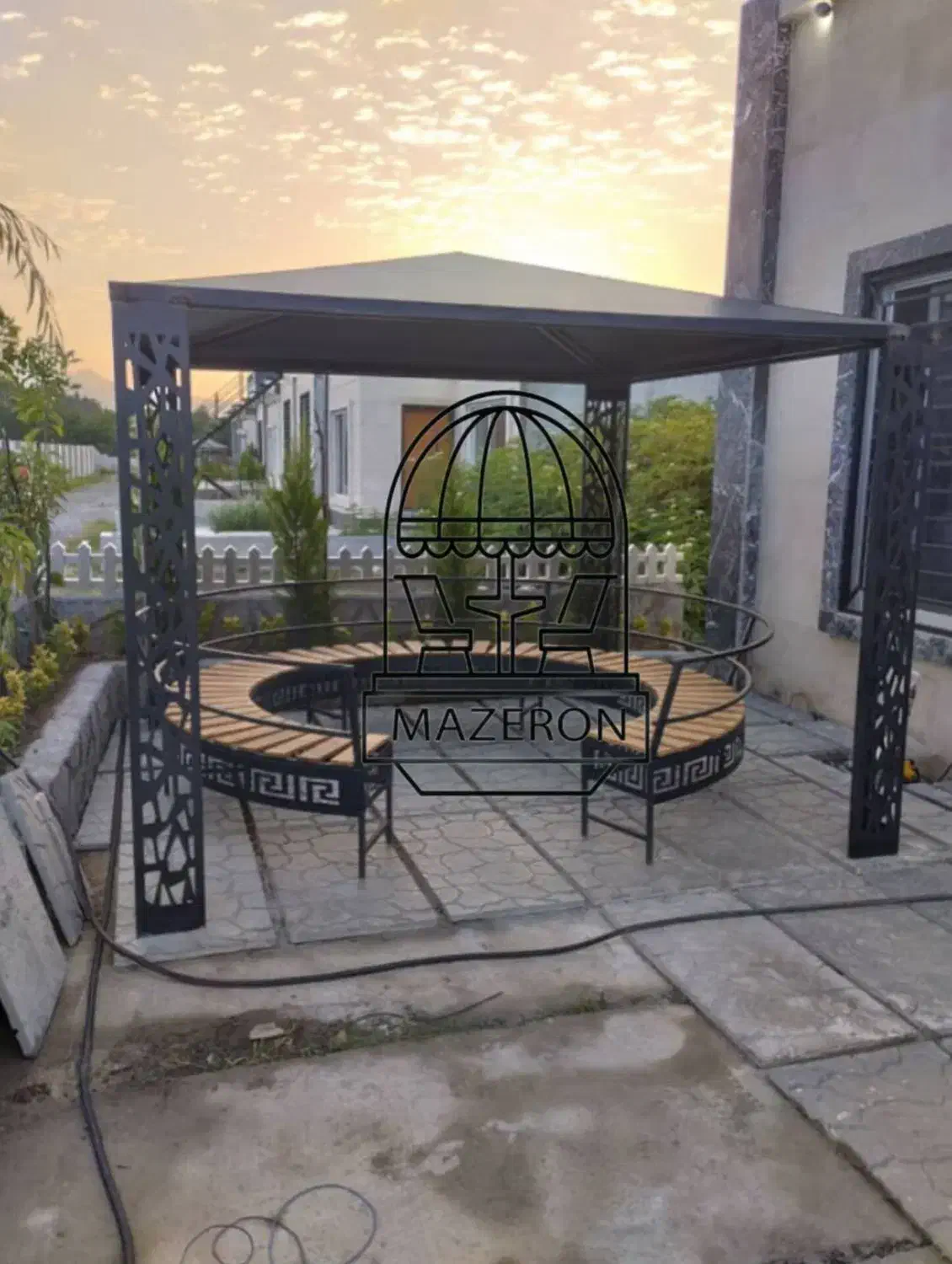 آلاچیق لوکس و مدرن با طراحی اختصاصی (مازرون)|خدمات پیشه و مهارت|آمل, |دیوار