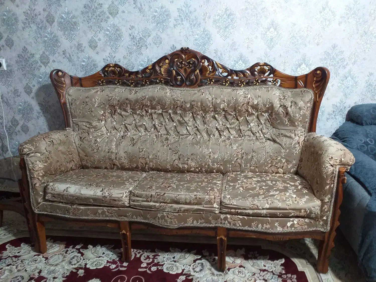 مبل سلطنتی|مبلمان خانگی و میز عسلی|الوند, |دیوار