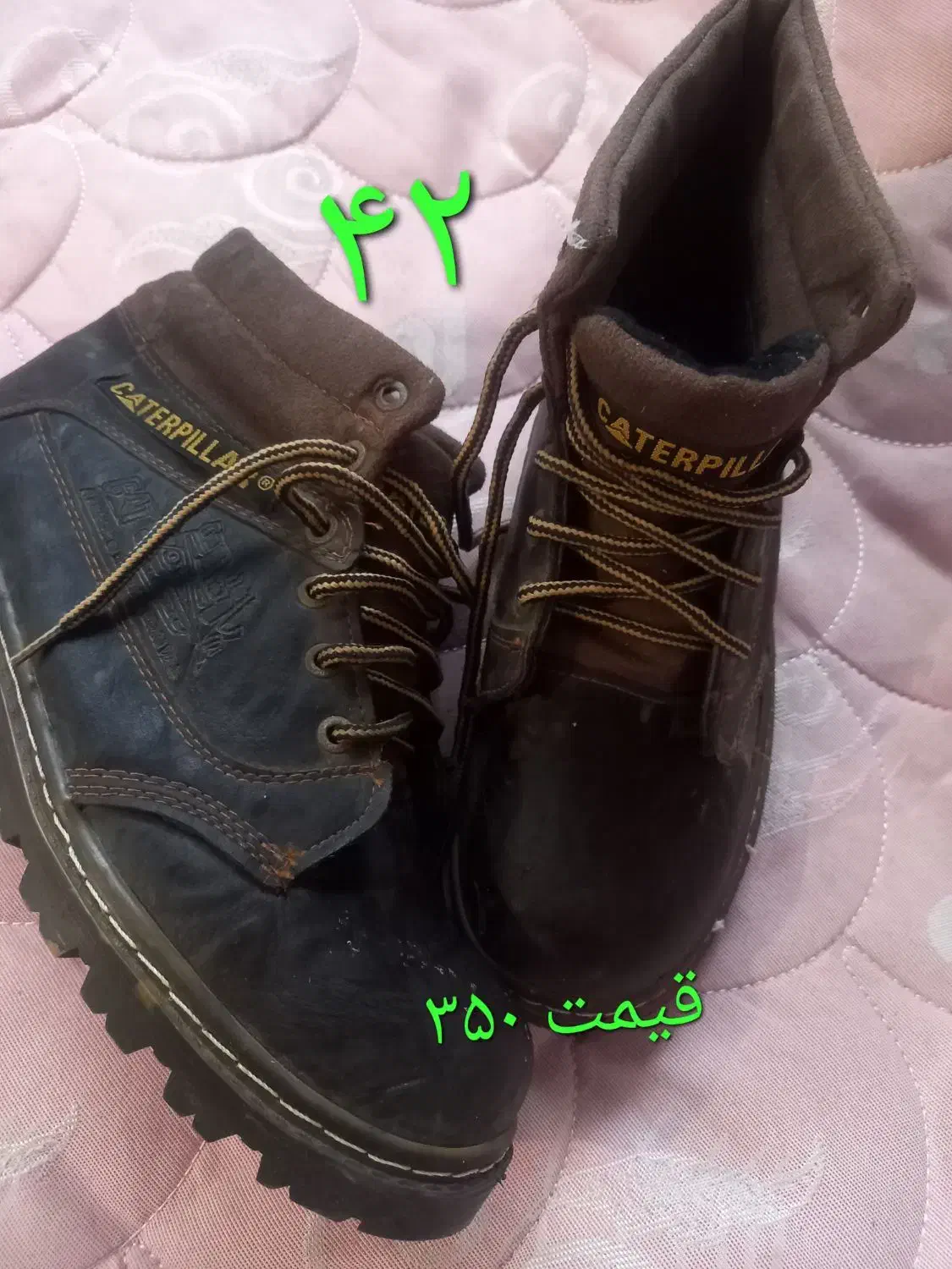 پوتین برای کار مردانه وزنانه ۳۵۰|کیف، کفش، کمربند|ساری, |دیوار