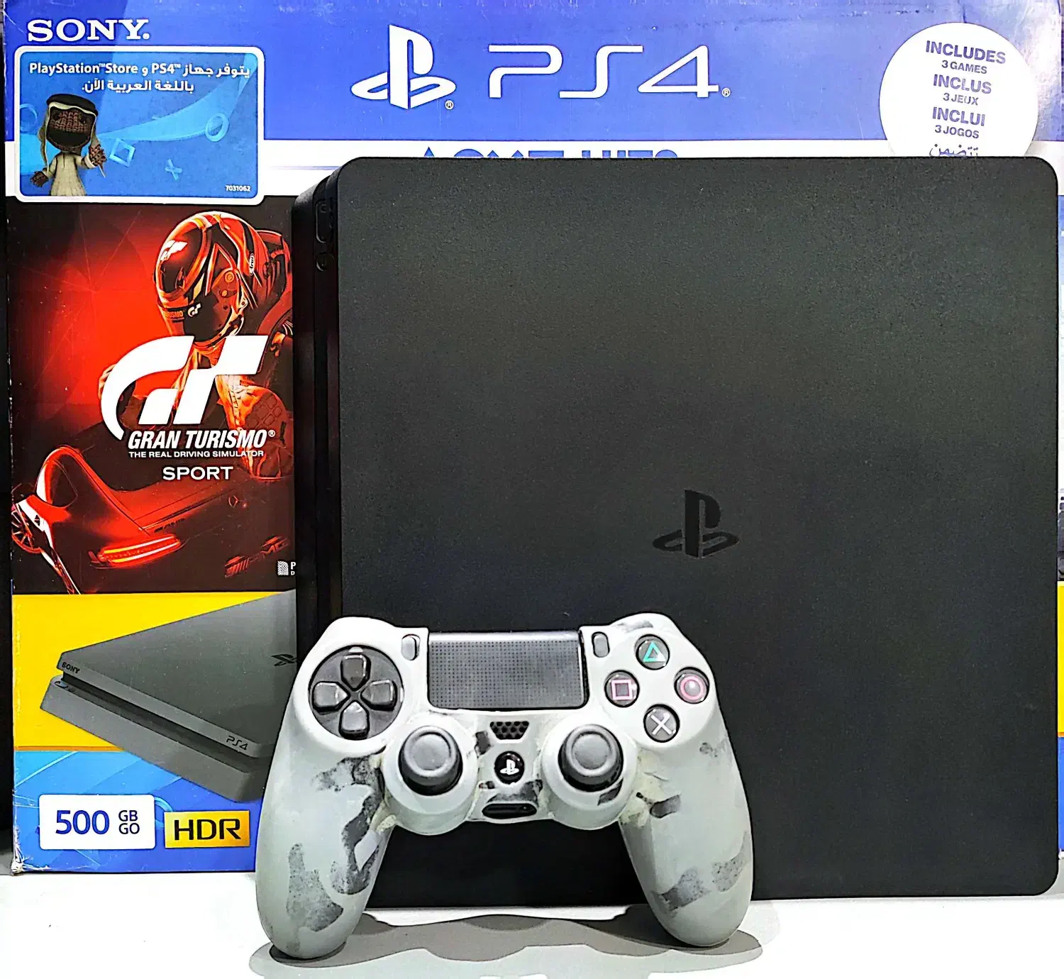 پی اس فور اسلیم ( 500 ps4 slim )|کنسول، بازی ویدئویی و آنلاین|اصفهان, ملک‌شهر|دیوار