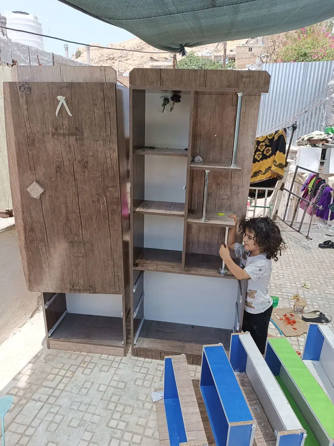 کمد پنج کشو رگال دار بچه|جاکفشی، کمد، دراور|شیراز, ریاستی|دیوار