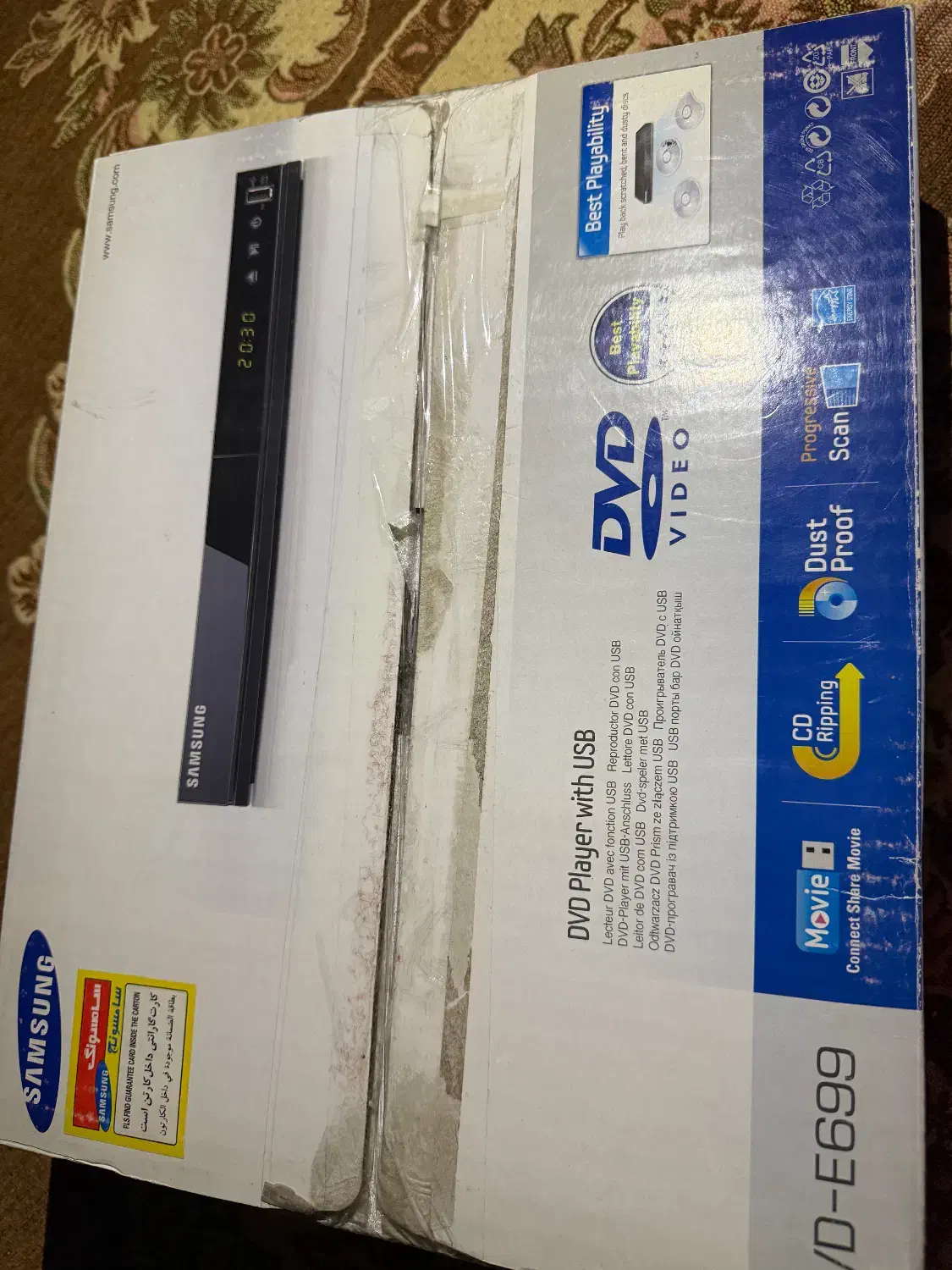 دی وی دی فلش خور سامسونگ|پخشکننده DVD و ویدیو|ساوه, |دیوار