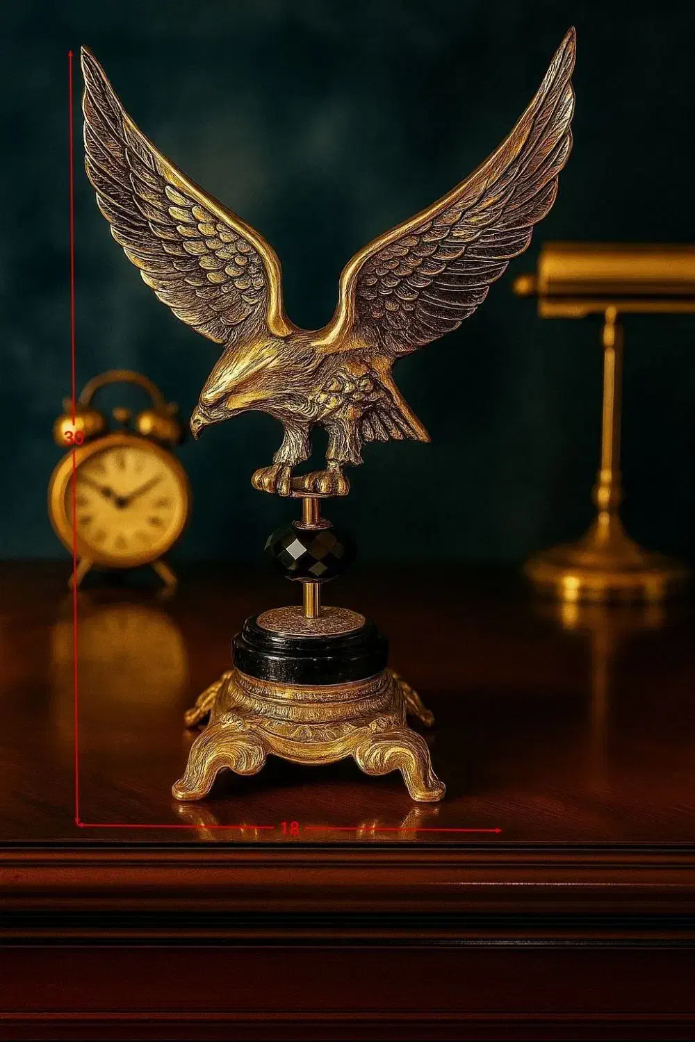 استند عقاب برنزی(برنز الماس)|مجسمه، تندیس، ماکت|کرمانشاه, |دیوار