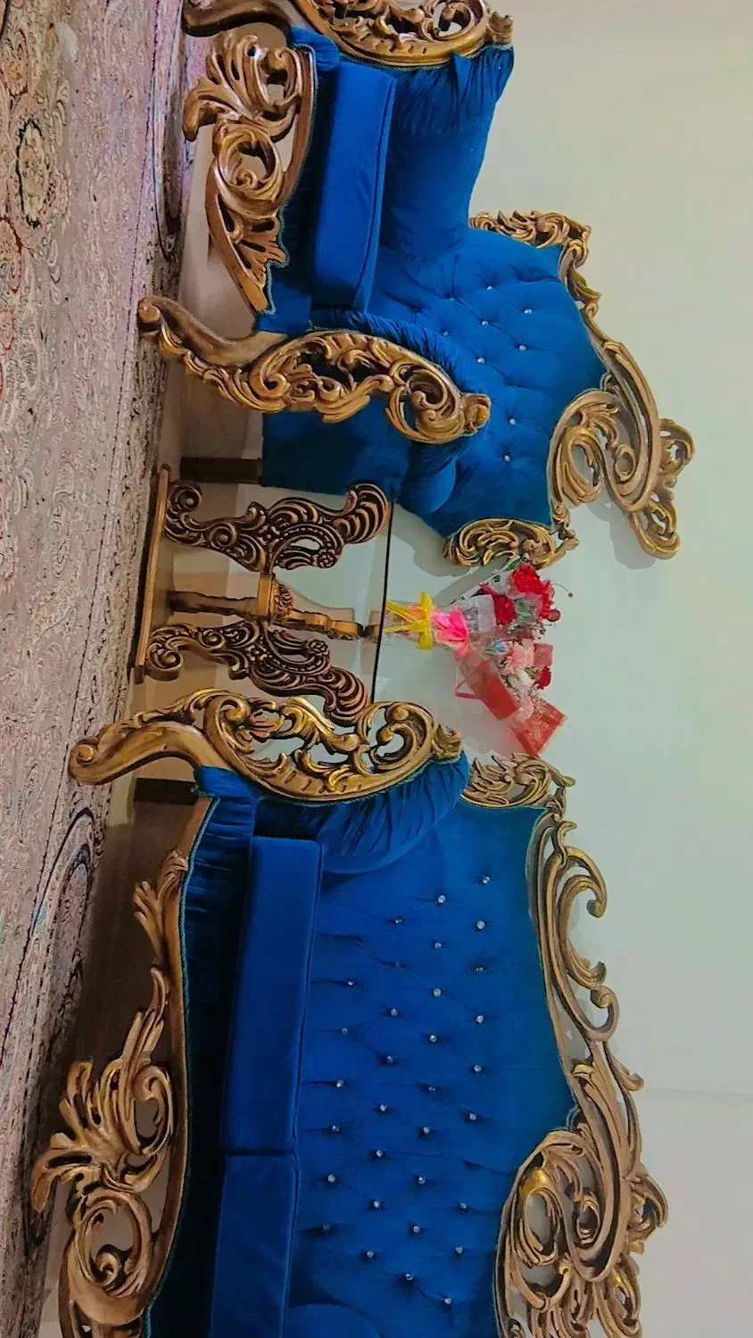 مبل سلطنتی|مبلمان خانگی و میز عسلی|گرگان, |دیوار