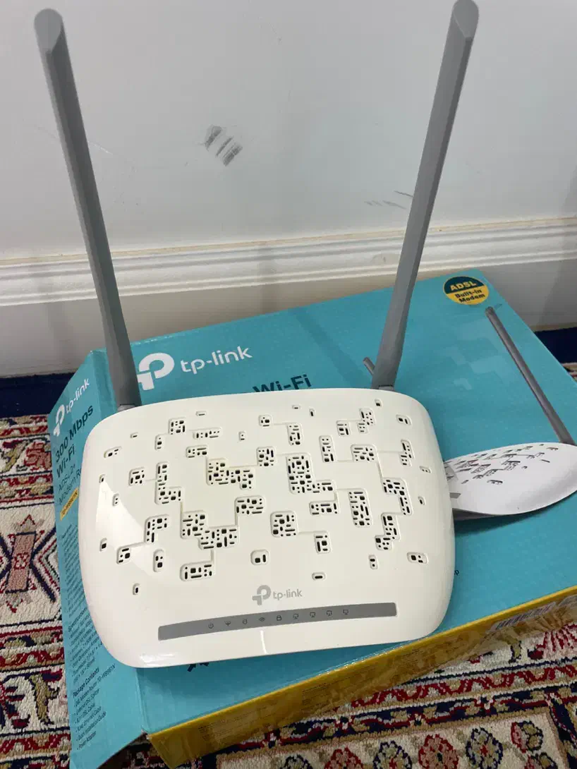 مودم TPLink دو آنتن|مودم و تجهیزات شبکه|اسفراین, |دیوار