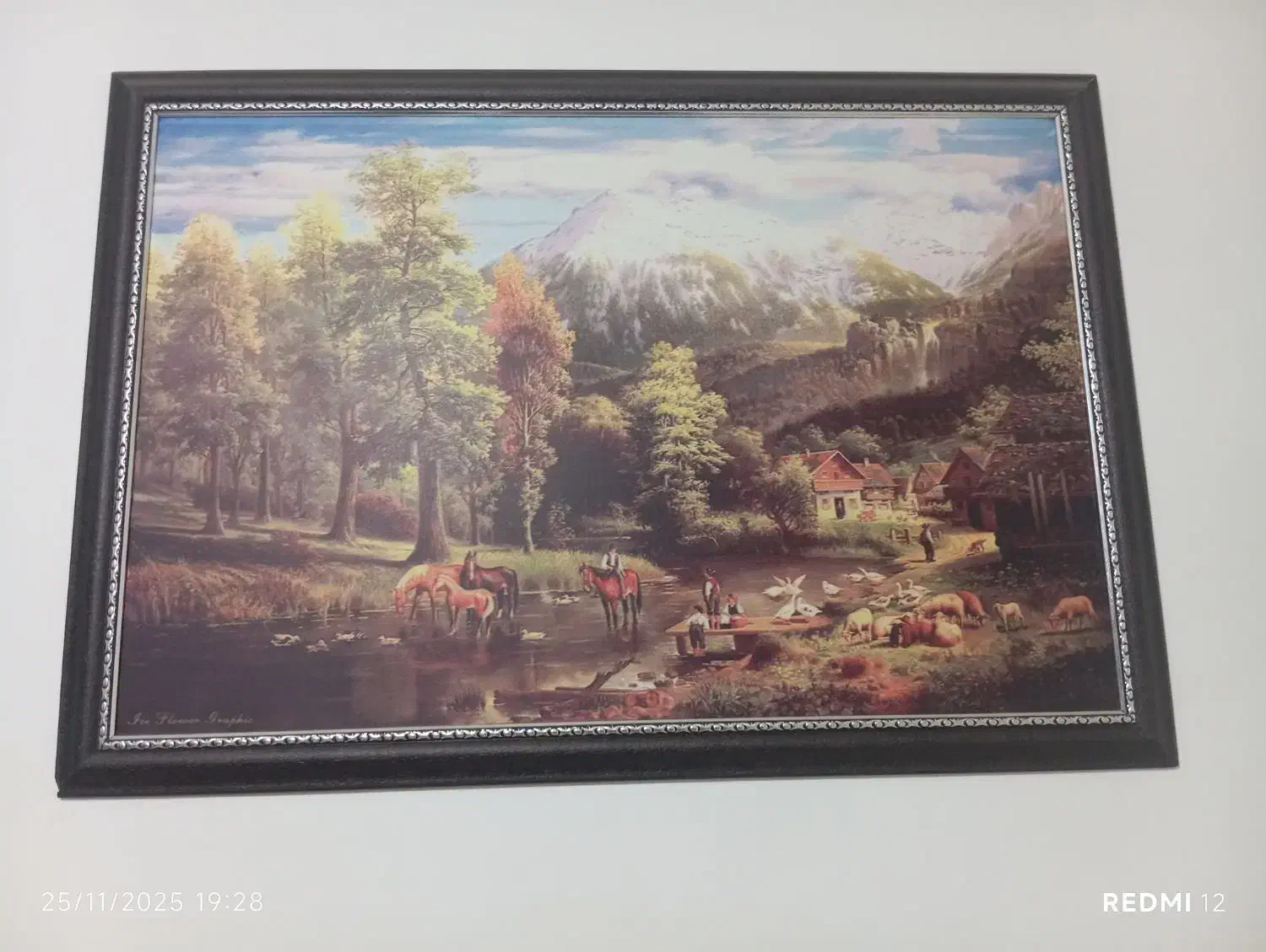 تابلو منظره جنگل|تابلو، نقاشی، عکس|سنندج, |دیوار