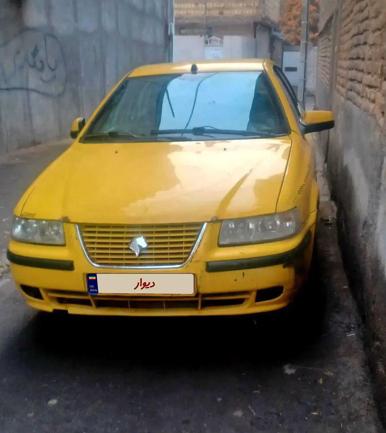 تاکسی سمند مدل ۹۳|خودرو سواری و وانت|مشهد, ایوان|دیوار