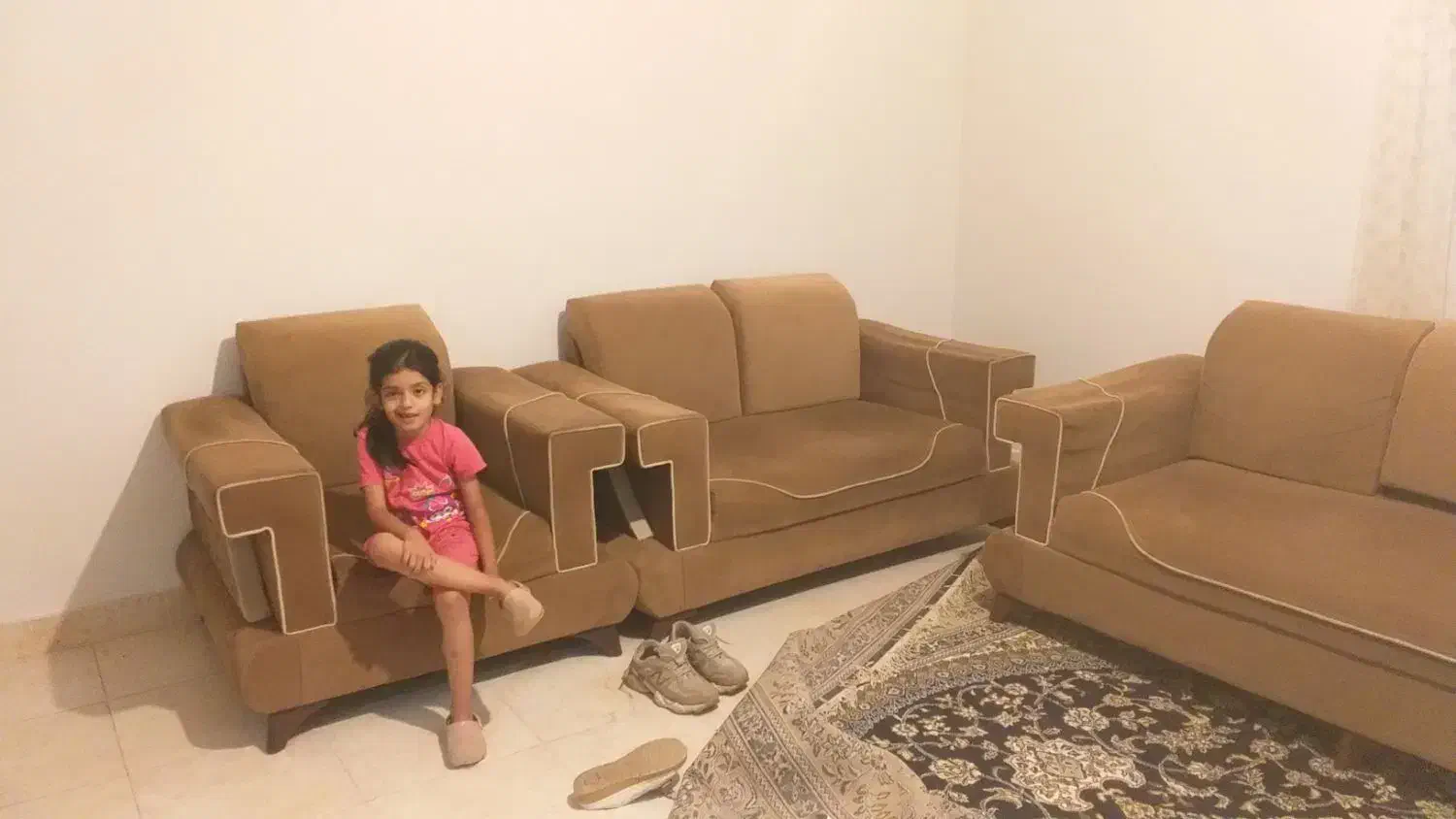 مبل7 نفره درحد نو|مبلمان خانگی و میز عسلی|کلاردشت, |دیوار