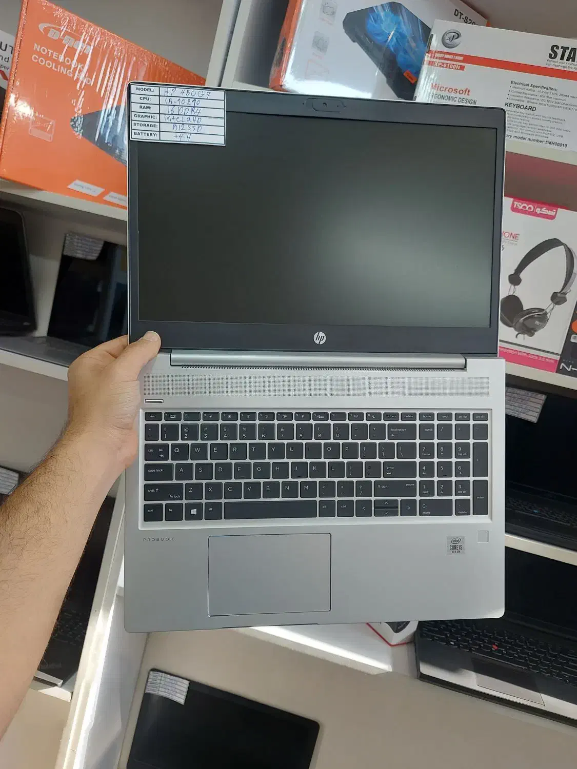 لپتاپcore i5نسل10رم16ddr4  کاملانوباکارتن512ssd|رایانه همراه|تهران, پونک|دیوار