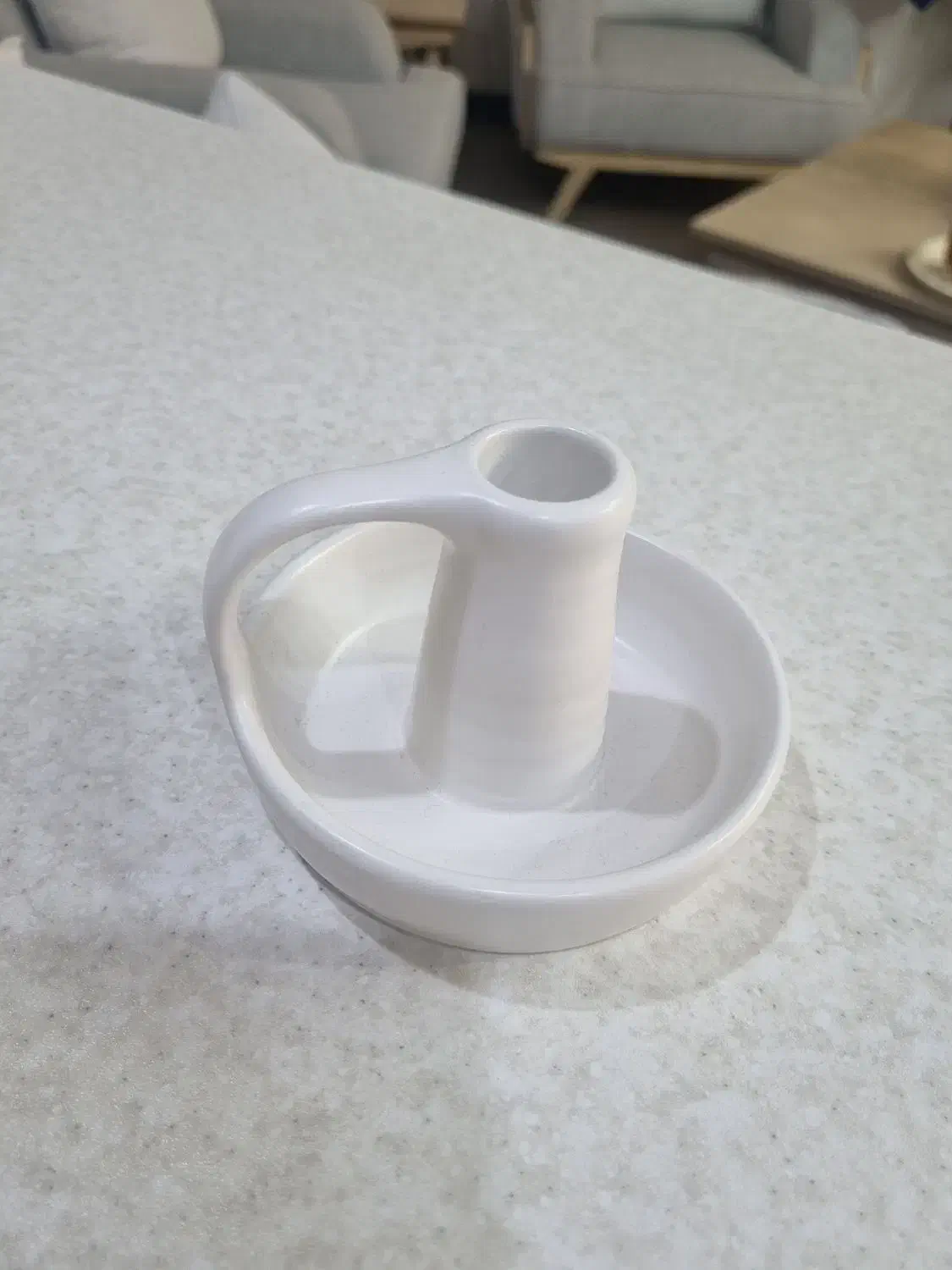 جاشمعی و شمع ایکیا سفید شیری|صنایع دستی و سایر لوازم تزئینی|تهران, سازمان برنامه جنوبی|دیوار