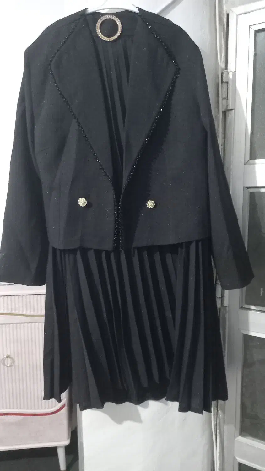 کت ودامن مشکی مجلسی|لباس|ماهدشت, |دیوار