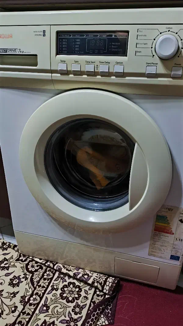 لباسشویی اسنوا 7 کیلویی اصل اثتسنایی|ماشین لباسشویی و خشک‌کن لباس|محمدیه-قزوین, |دیوار