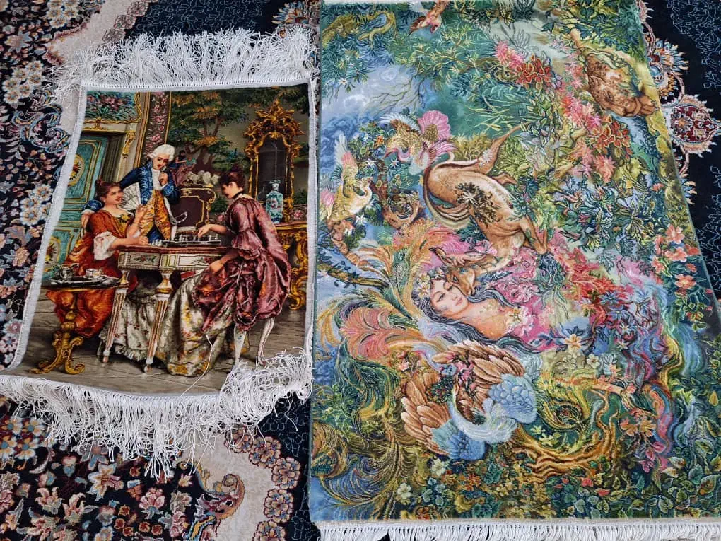 تابلو فرش دستباف|تابلو فرش|شوشتر, |دیوار