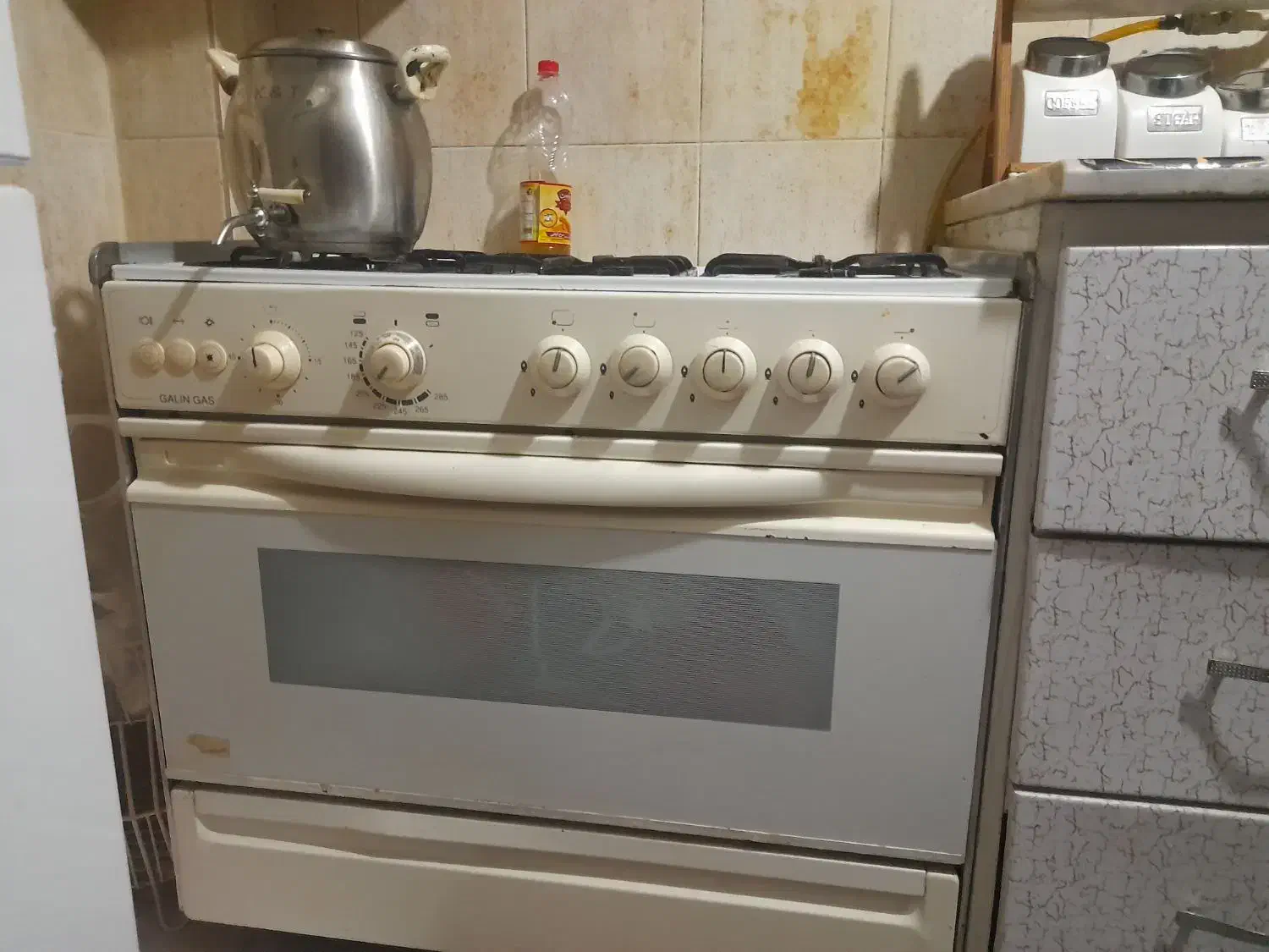 گاز پنج شعله فر دار|اجاق گاز و لوازم برقی پختوپز|گرگان, |دیوار