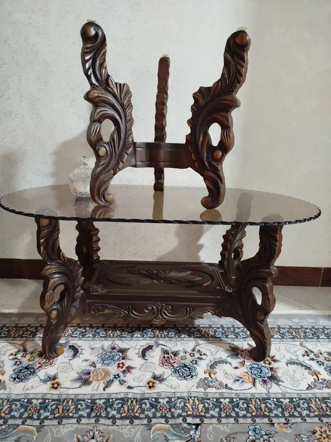 میز جلو مبلی و دو تا عسلی|مبلمان خانگی و میز عسلی|شهریار, شهرک شاهد|دیوار