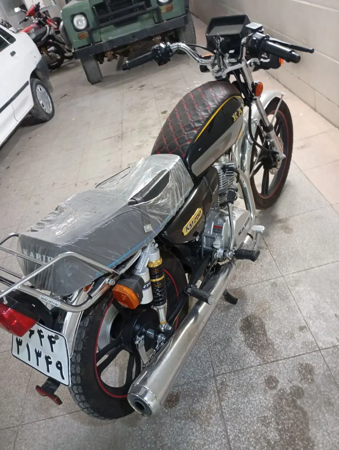 موتور سیکلت 200ccکبیر در هد نو شرایط اقساطی|موتورسیکلت|یزد, |دیوار